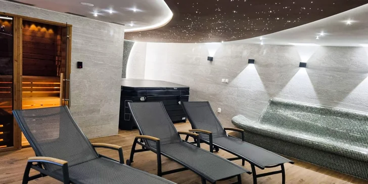 Pobyt v nových, luxusne zariadených apartmánoch v Nízkych Tatrách s každodenným vstupom do privátneho wellness