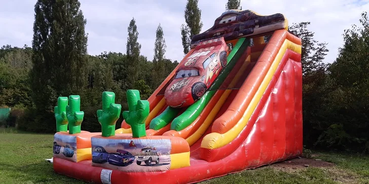 Celodenný prenájom zábavných atrakcií na detské a rodinné oslavy