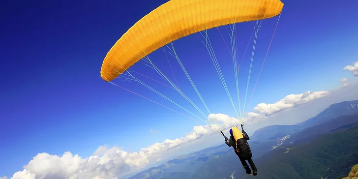 Kurz paraglidingu pre 1 či 2 osoby
