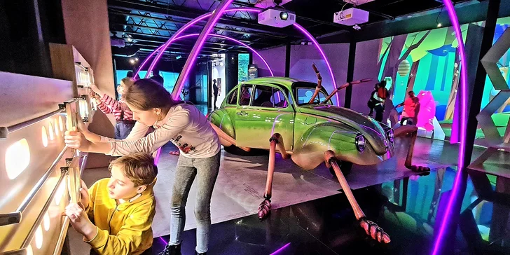 Vstup do nápaditej digitálnej galérie Poliankovo