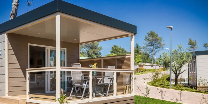 Dovolenka v Poreči: 5* kemp s bazénmi, mobilné domčeky alebo glamping až pre 6 osôb