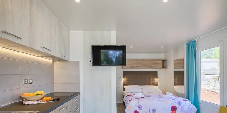 Dovolenka v Poreči: 5* kemp s bazénmi, mobilné domčeky alebo glamping až pre 6 osôb