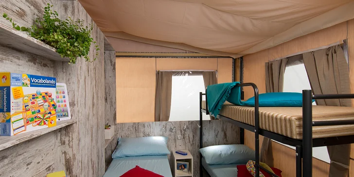 Dovolenka v Poreči: 5* kemp s bazénmi, mobilné domčeky alebo glamping až pre 6 osôb