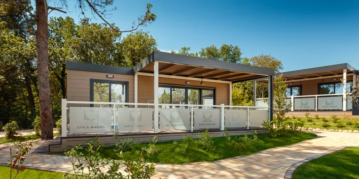 Dovolenka v Poreči: 5* kemp s bazénmi, mobilné domčeky alebo glamping až pre 6 osôb