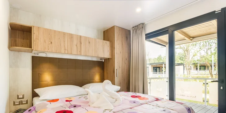 Dovolenka v Poreči: 5* kemp s bazénmi, mobilné domčeky alebo glamping až pre 6 osôb
