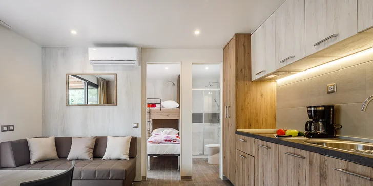 Dovolenka v Poreči: 5* kemp s bazénmi, mobilné domčeky alebo glamping až pre 6 osôb