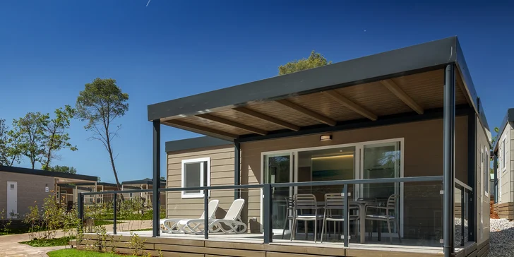Dovolenka v Poreči: 5* kemp s bazénmi, mobilné domčeky alebo glamping až pre 6 osôb
