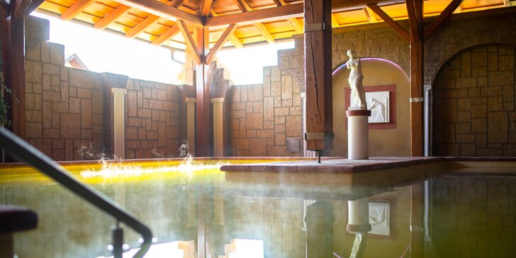 Skvostný oddych v penzióne priamo v areáli termálneho kúpaliska v Podhájskej