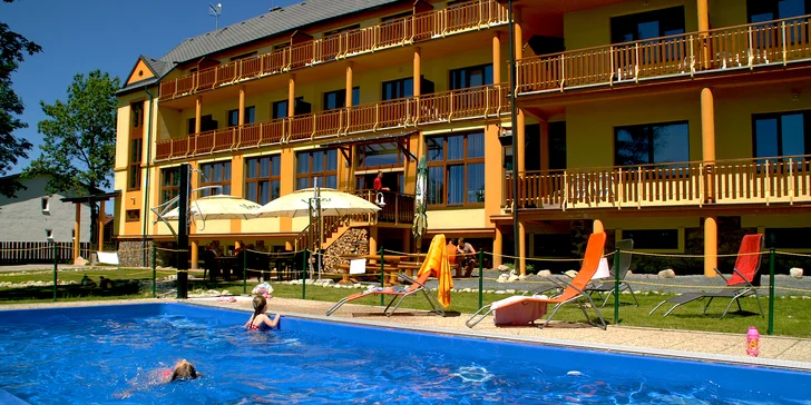 Pobyt v Tatrách s privátnym wellness a zľavami do aquaparkov