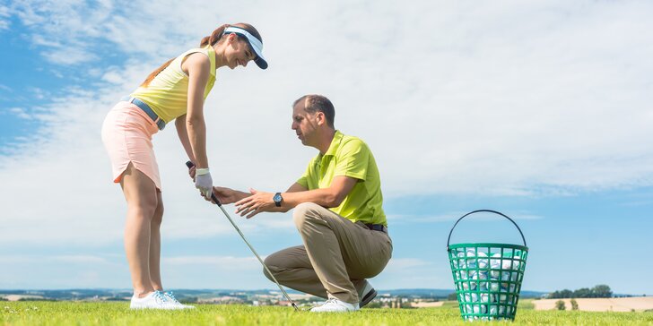 Intenzívny golfový kurz na získanie Zelenej Karty v Hrubej Borši pod vedením majstra Slovenska Petra Wiegera