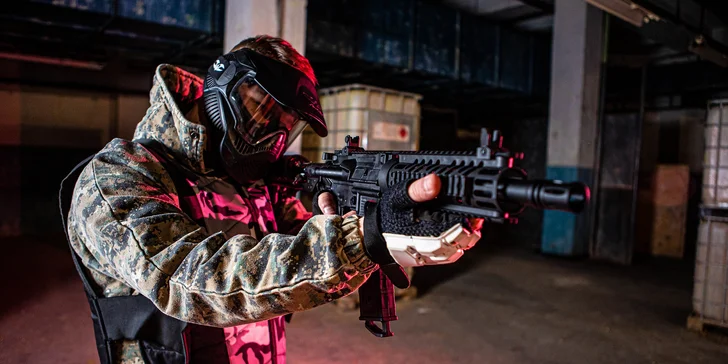 Adrenalínom nabitý paintball v HERO FACTORY