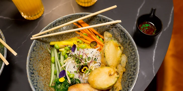 4 druhy chutných poké misiek s domácou limonádou vo Wasabi