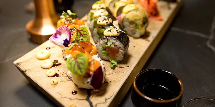 24 ks Sushi set pre 2 osoby s Thai Thai domácou limonádou alebo fľašou prosecca