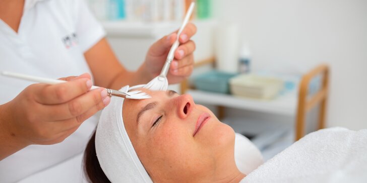 Rôzne druhy ošetrenia pleti prírodnou kozmetikou Dr. Belter v Skin Studio