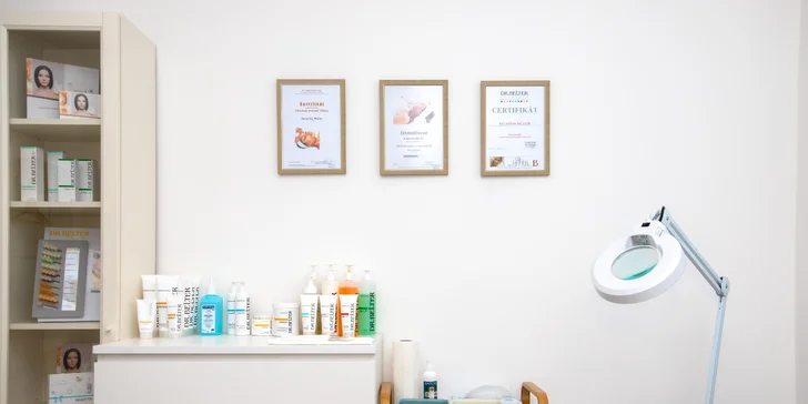 Rôzne druhy ošetrenia pleti prírodnou kozmetikou Dr. Belter v Skin Studio