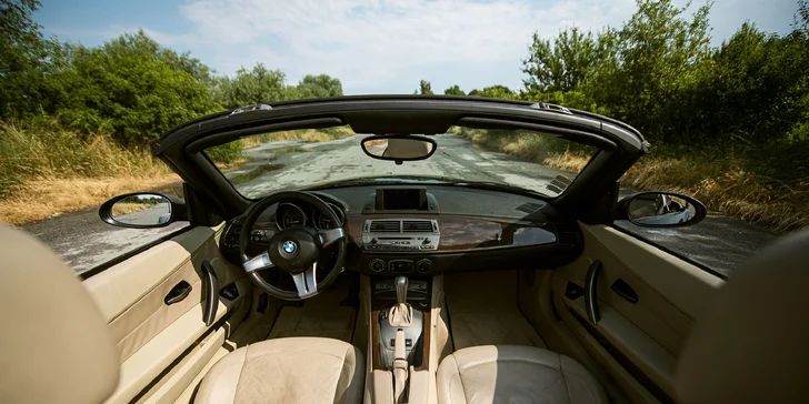 Zážitková jazda v kabriolete BMW Z4 ROADSTER ako šofér či spolujazdec