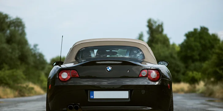 Zážitková jazda v kabriolete BMW Z4 ROADSTER ako šofér či spolujazdec