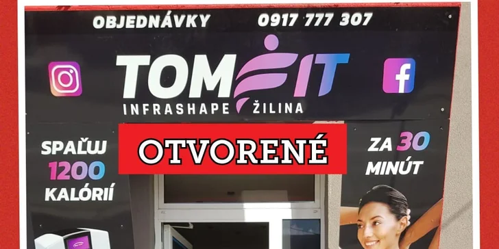Vyformujte si postavu bez námahy s revolučným prístrojom INFRASHAPE - aj pre dvojice
