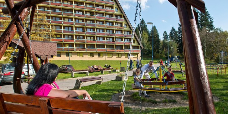 Relaxačný pobyt v krásnom horskom prostredí Starej Ľubovne s bazénom, wellness službami a športovými aktivitami