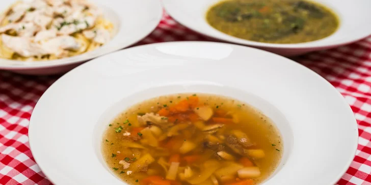 Business obedové menu s polievkou a nápojom v ORIGINALE Ristorazione Italiana