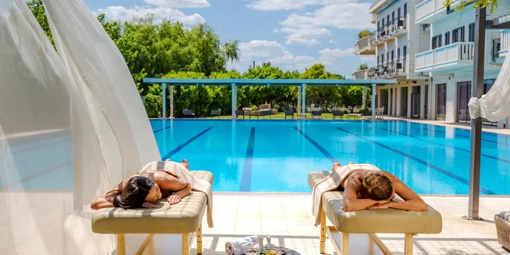 Luxusný hotel v slnečnej Dalmácii s polpenziou a neobmedzeným vstupom do wellness