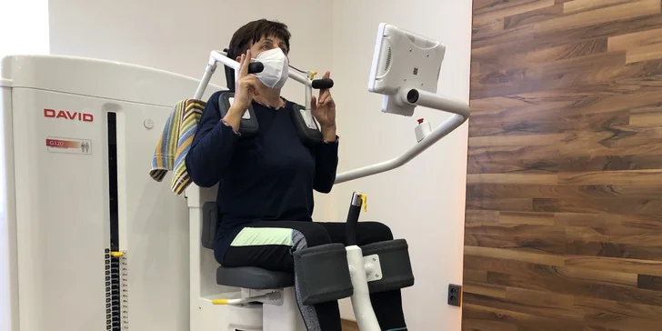 Vstupná analýza chrbtice, tréningový plán na mieru a cvičenie s terapeutom