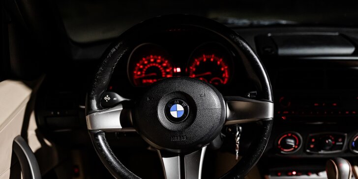 Zážitková jazda v kabriolete BMW Z4 ROADSTER ako šofér či spolujazdec