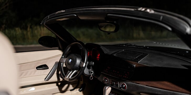 Zážitková jazda v kabriolete BMW Z4 ROADSTER ako šofér či spolujazdec