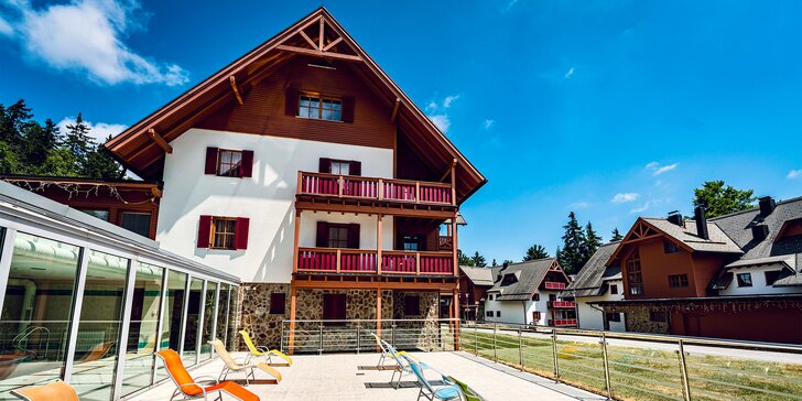 Dovolenka v Slovinsku: horský hotel pri Maribore s polpenziou, bazénom a wellness