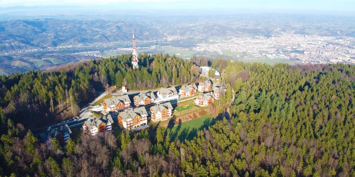 Dovolenka v Slovinsku: horský hotel pri Maribore s polpenziou a bazénom