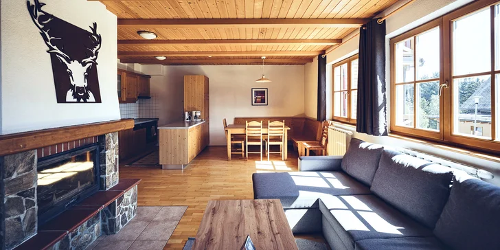 Slovinské Alpy: horský apartmán až pre 5 osôb a neobmedzený vstup do bazéna
