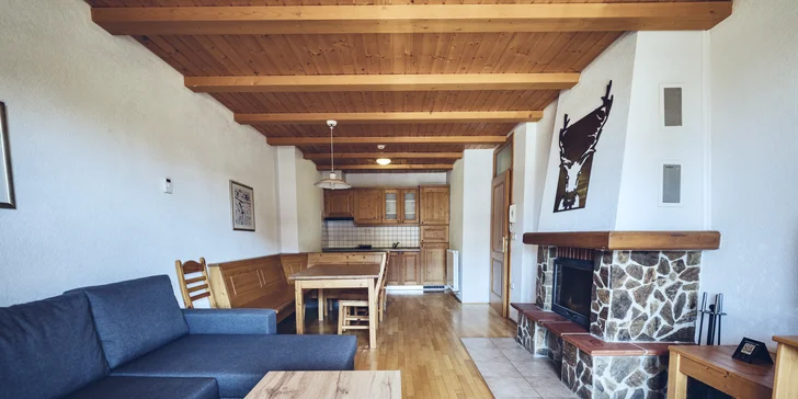 Slovinské Alpy: horský apartmán až pre 5 osôb a neobmedzený vstup do bazéna