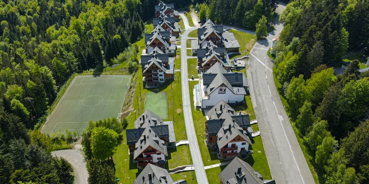 Slovinské Alpy: horský apartmán až pre 5 osôb a neobmedzený vstup do bazéna