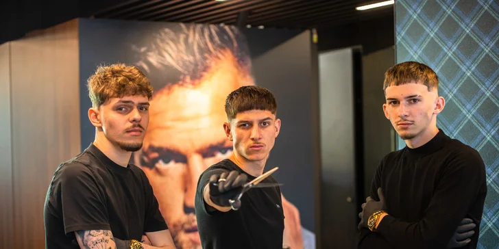 Pánsky strih alebo kompletka aj s úpravou a výživou brady v Black Star Barber