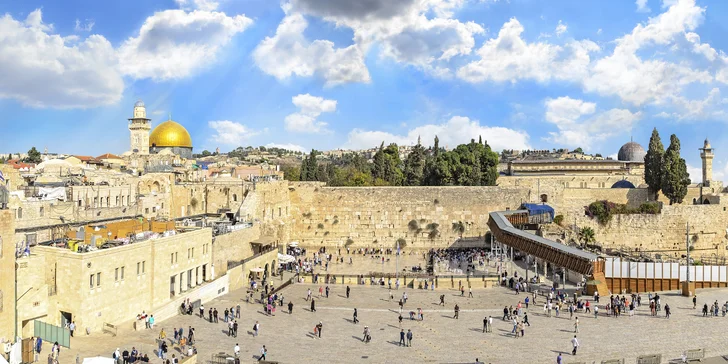 Zájazd do jedinečného Izraela - preskúmajte Tel Aviv, Mŕtve more, Betlehem aj Jeruzalem