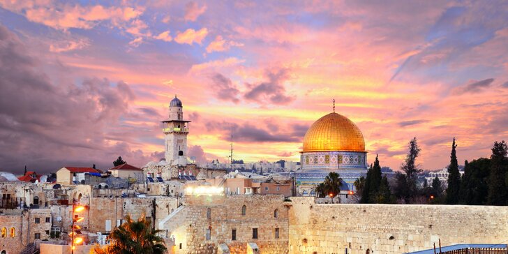Zájazd do jedinečného Izraela - preskúmajte Tel Aviv, Mŕtve more, Betlehem aj Jeruzalem