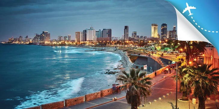 Zájazd do jedinečného Izraela - preskúmajte Tel Aviv, Mŕtve more, Betlehem aj Jeruzalem