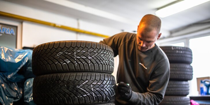 Výmena zimných pneumatík či kolies za letné s vyvážením, kontrolou bŕzd a podvozku