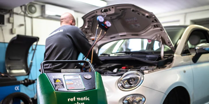 Dezinfekcia klimatizácie ozónom či doplnenie chladiva v Autopionier