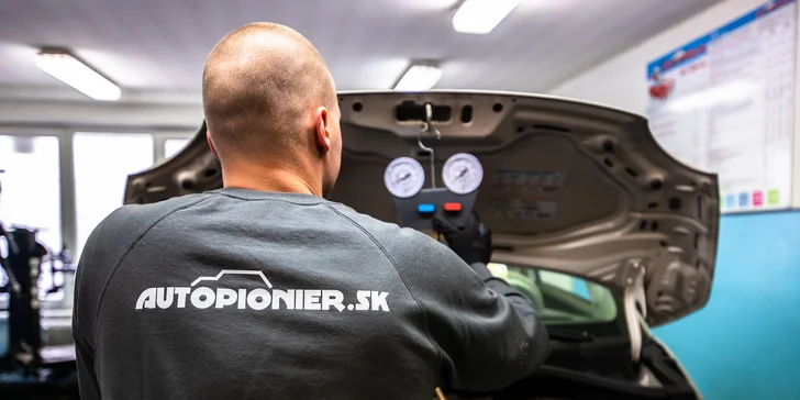 Dezinfekcia klimatizácie ozónom či doplnenie chladiva v Autopionier