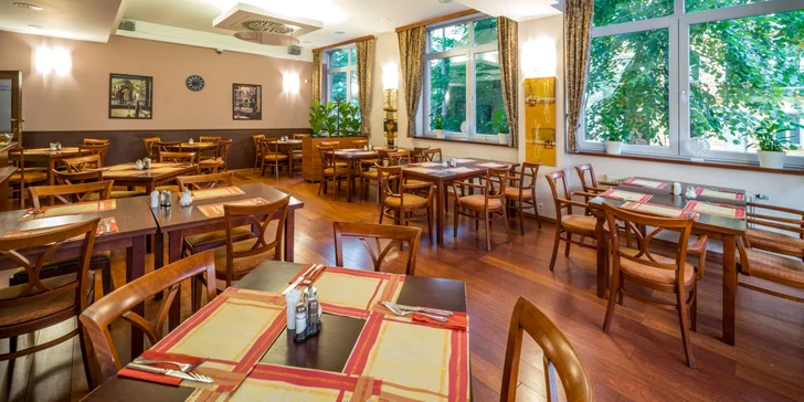 4* pobyt v Prahe pre dvoch: jedna noc aj celý týždeň, raňajky, wellness aj fitness