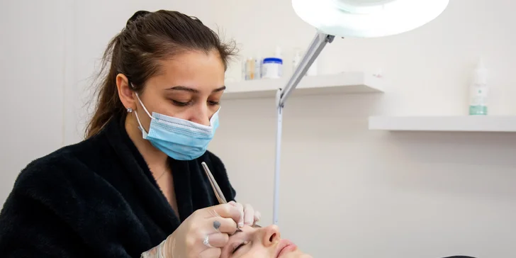 Microblading obočia aj s korekciou alebo 3D či volume mihalnice v salóne Belleza beauty