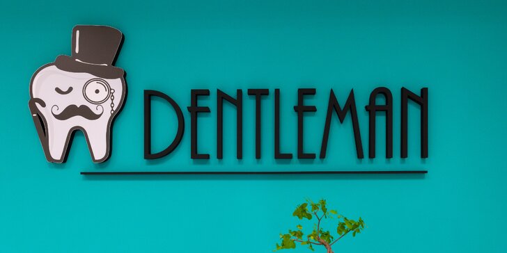 Ambulantné bielenie zubov aj s dentálnou hygienou v Dentleman