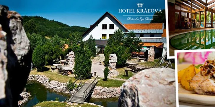 Wellness pobyt pre dvoch v Hoteli Kráľová