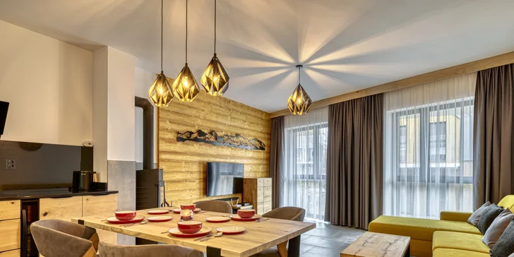 Jedinečné ubytovanie v podmanivých a novopostavených Apartmánoch Horizont Resort****: 3 noci za cenu 2, strava, wellness aj zľava do AquaCity Poprad