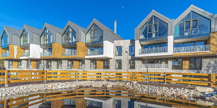 Jedinečné ubytovanie v podmanivých a novopostavených Apartmánoch Horizont Resort****: 3 noci za cenu 2, strava, wellness aj zľava do AquaCity Poprad