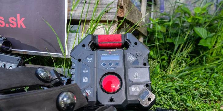 Zahrajte si laser game vo vonkajšom prostredí v okolí vojenského bunkra
