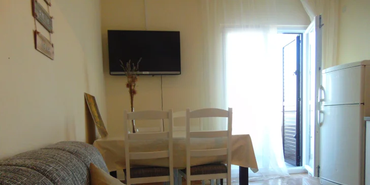 Apartmány na Hvare až pre 4 osoby neďaleko pláže a viníc