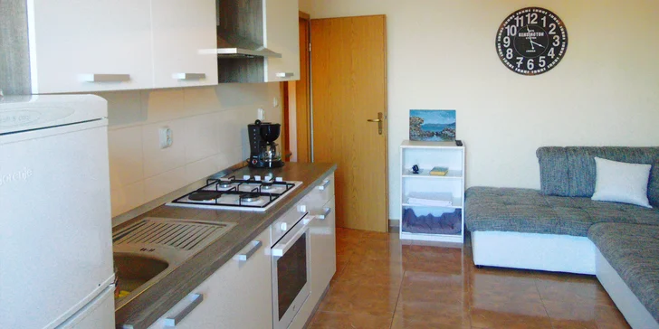 Apartmány na Hvare až pre 4 osoby neďaleko pláže a viníc