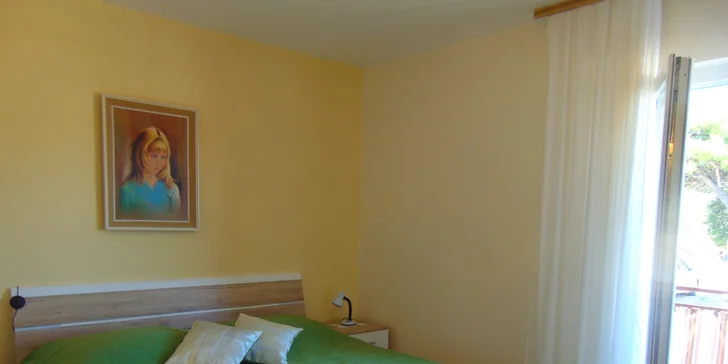 Apartmány na Hvare až pre 4 osoby neďaleko pláže a viníc